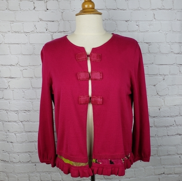 Patchington Lagenlook Pleated Hem Contrast Lined Car… - Picture 9 of 9